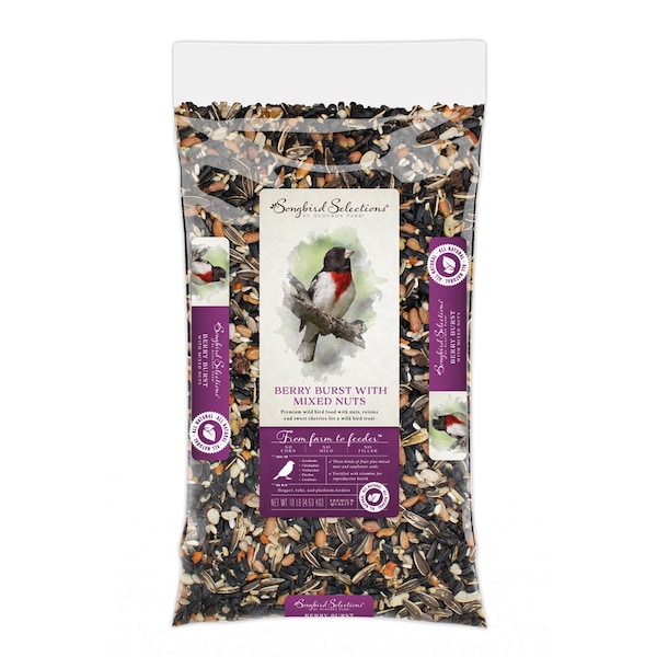 Global Harvest Foods Songbird Selections Wild Bird Nuts Bird Seed 10 lb - 13636