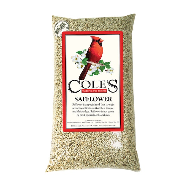 Coles Cole's Assorted Species Safflower Seeds Wild Bird Food 10 lb - SA10