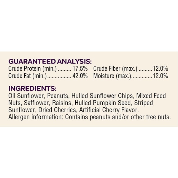 Kaytee Products Kaytee Nut & Fruit Songbird Millet Seed Bell 15 oz - 100064693