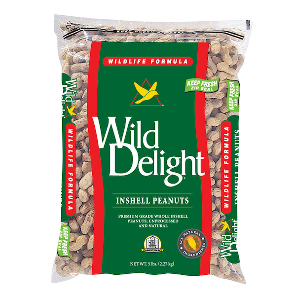 Wild Delight Wild Delight Assorted Species In-Shell Peanuts Wild Bird Food 5 lb - 379050