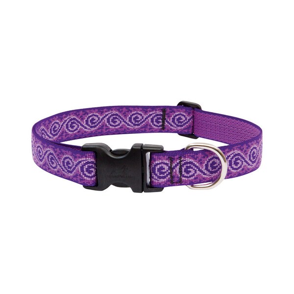 Lupine LupinePet Original Designs Multicolor Jelly Roll Nylon Dog Adjustable Collar - 96953