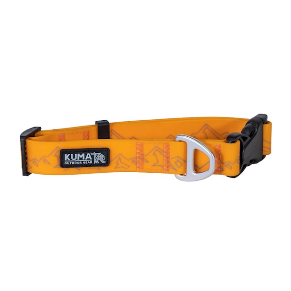 Kuma Outdoor Gear Kuma Soggy Dog Collar - Small 11-14in, Orange - 868-KM-SDC-OG-S
