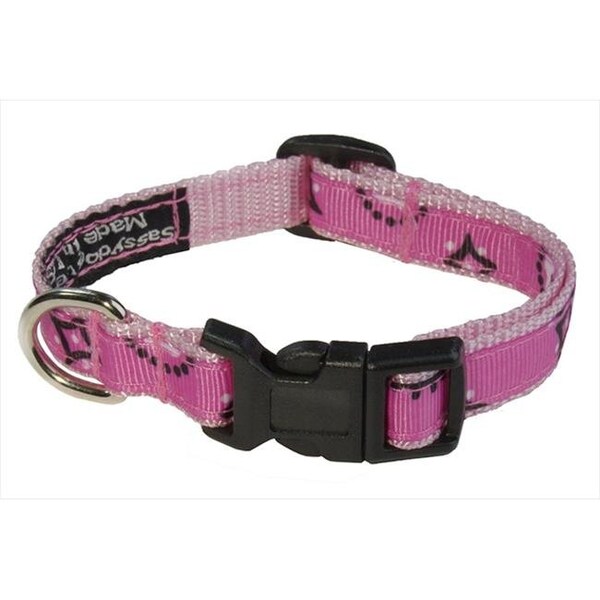Fly Free Zone Bandana Dog Collar; Pink - Extra Small - FL511029