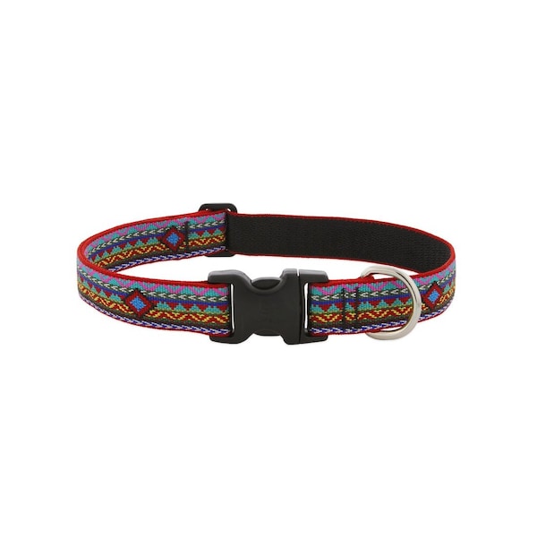 Lupine Pet Adjustable Collar Original Designs Multicolored El Paso Nylon Dog Multicolored - 91552