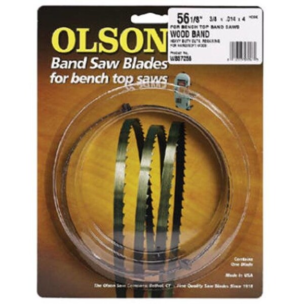 Olson Saw Olson Saw 51659 14 TPI Bench Top Band Saw Blade; 0.12 Wide x 59.50 Long in. - 880252