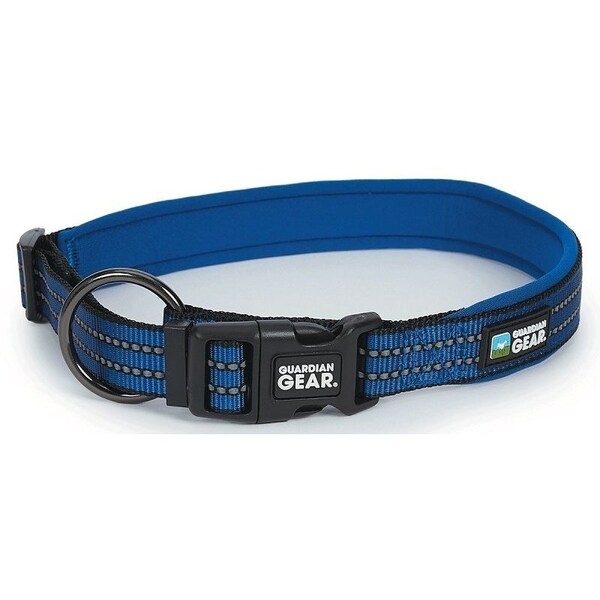 Guardian Gear Dog Collar, O-Ring Link, 24 to 19 in L Collar, Nylon, Royal Blue - ZA0006 24 19