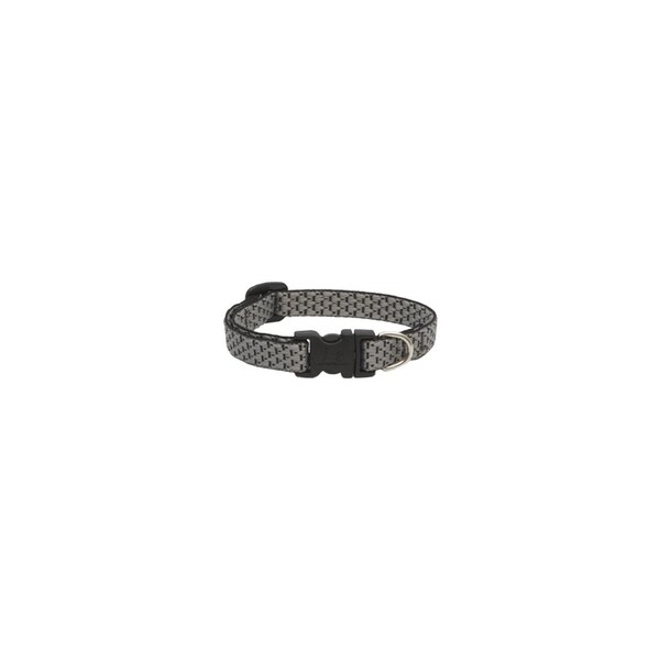 Lupine Eco Dog Collar, Adjustable, Granite, 1/2 x 10 to 16-In. - 36535