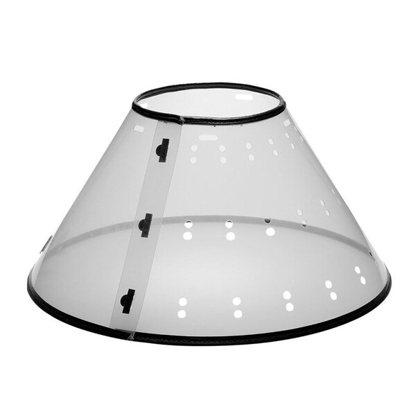 Petedge TP7167 XL CL Elizabethan Collar, Fits Neck Size: 18 to 23-1/2 in, Cat, Dog - TP7167 18 11