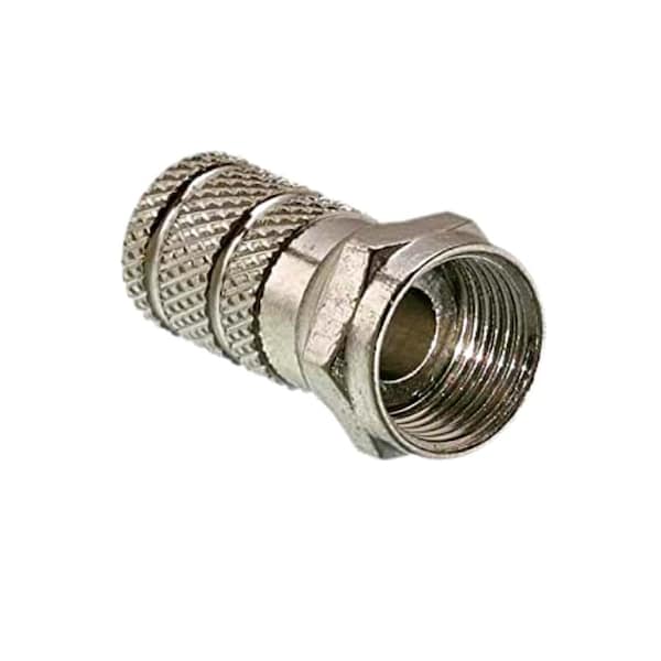 Gem By Triplett RG6 F Male 1 Pc Twist, On, 75 Ohm, PK10 - 0406-6TOTP