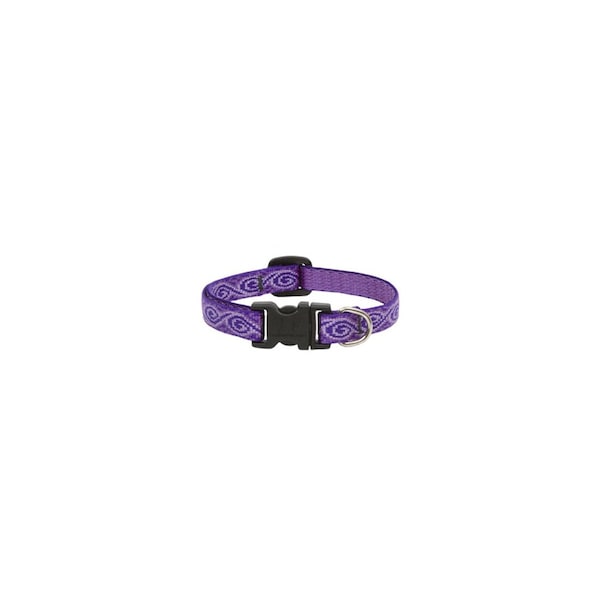 Lupine Dog Collar, Adjustable, Jelly Roll, 1/2 x 8 to 12-In. - 96934