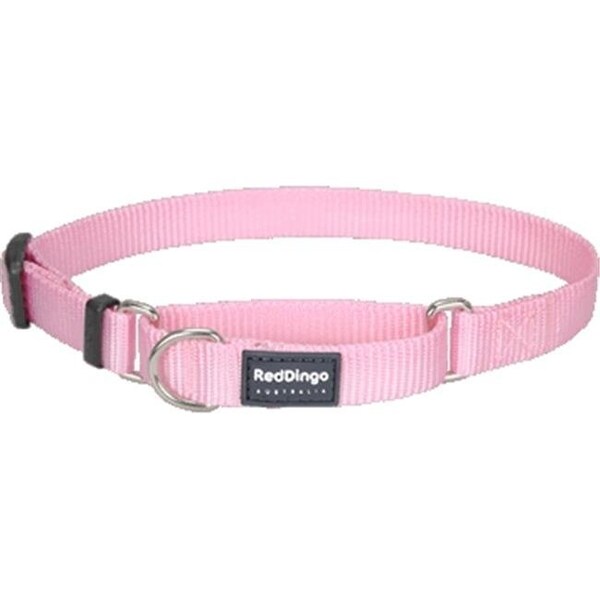 Red Dingo Red Dingo MC-ZZ-PK-LG Martingale Dog Collar Classic Pink; Large - MC-ZZ-PK-LG
