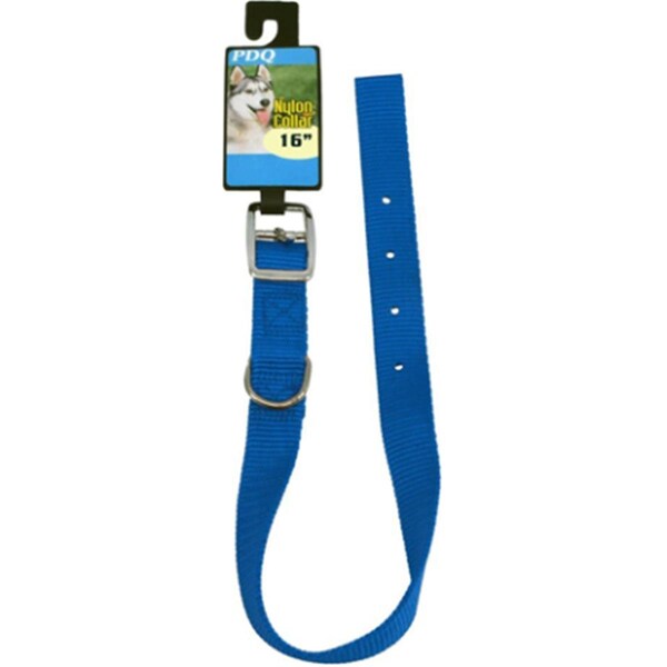 Boss Pet 0.75 x 16 in. Nylon CollarBlack - 1692