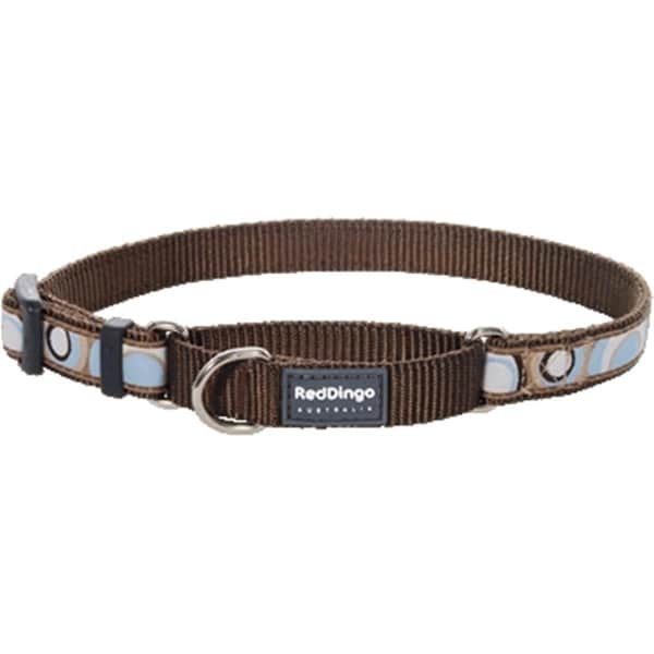 Red Dingo Red Dingo MC-CI-BR-SM Martingale Dog Collar Design Circadelic Brown; Small - MC-CI-BR-SM