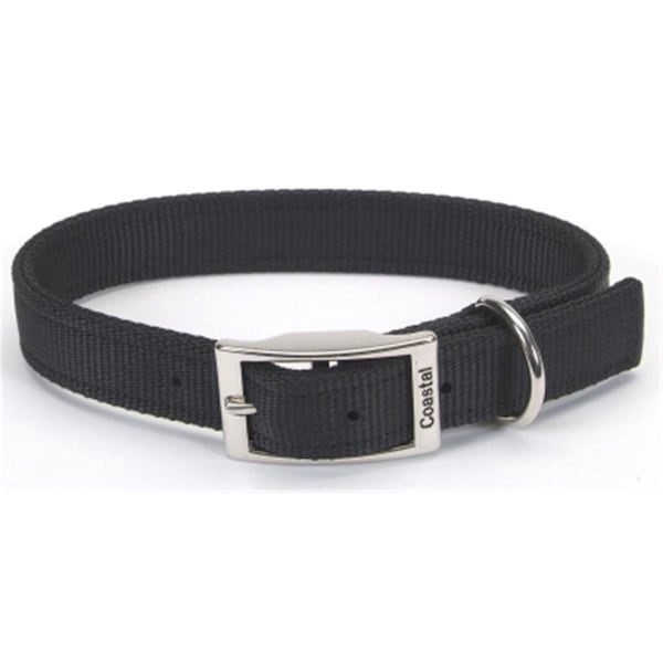 Regent Products Coastal Pet Products 26 in. Double Web Collar - Black - CO06450
