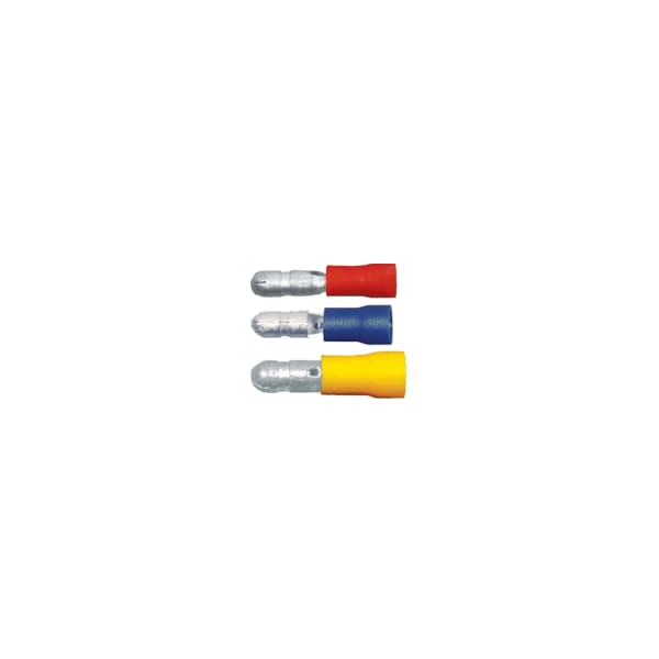 Quickcable 16-14 AWG PVC Male Bullet Terminal 0.195" Stud PK1000 - 160272-1000