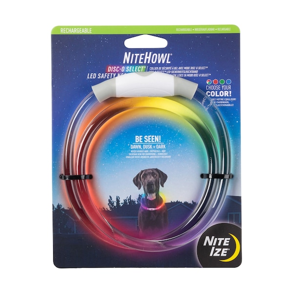 Nite Ize LED Safety Necklace, Rechargeable - NHOR-07S-R3