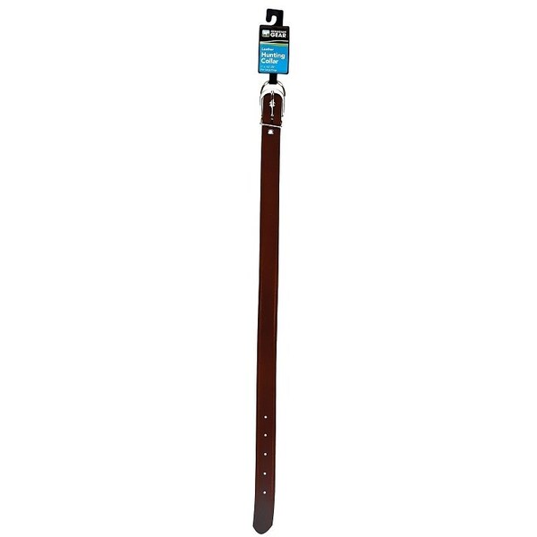 Boss Pet Boss Pet PDQ Hunting Collar, 23 in L Collar, 1 in W Collar, Leather, Brown - 30023