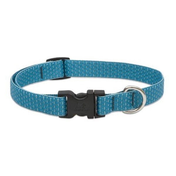 Petpalace 0.75 x 9-14 in. Tropical Sea Pattern Adjustable Dog Collar - PE697277