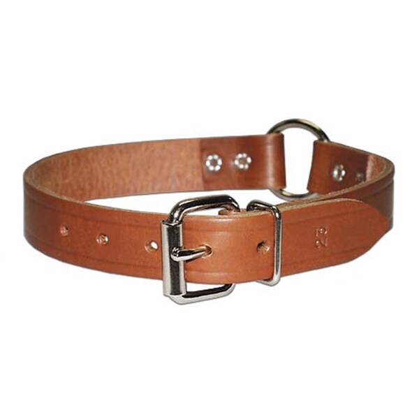Leather Brothers Leather Restricting Collar 075 x 18 in - 11218