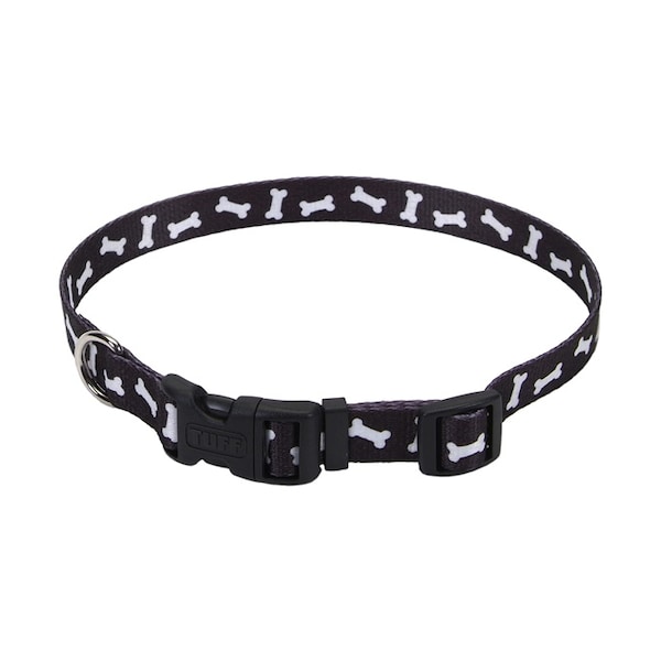 Coastal Pet Pet Attire Styles Adjustable Collar 5/8" RED BONES - 2633-RBO