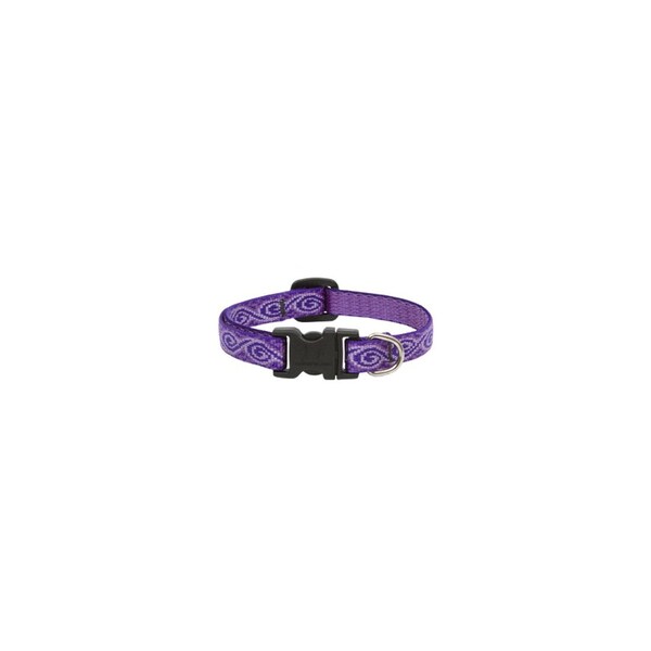 Lupine Dog Collar, Adjustable, Jelly Roll, 1/2 x 10 to 16-In. - 96935