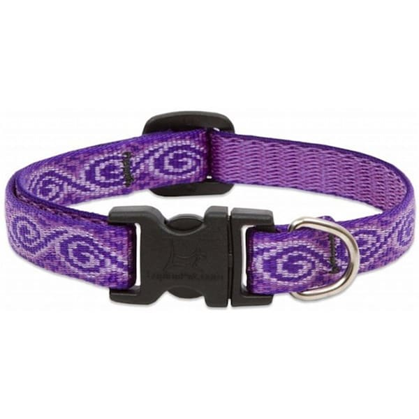 Petpalace 0.5 x 10-16 in. Jelly Roll Adjustable Dog Collar - PE833573
