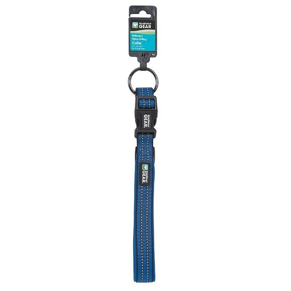 Guardian Gear Dog Collar, O-Ring Link, 20 to 19 in L Collar, Nylon, Royal Blue - ZA0006 20 19