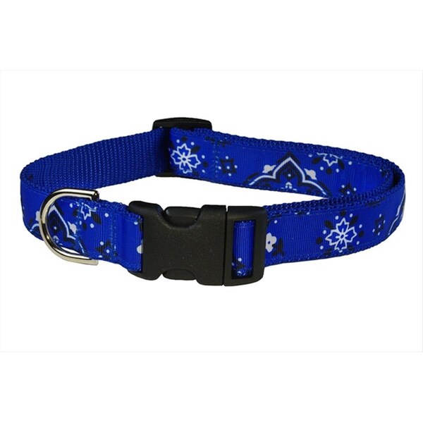 Sassy Dog Wear Bandana Dog Collar- Blue - Extra Small - BANDANA BLUE1-C