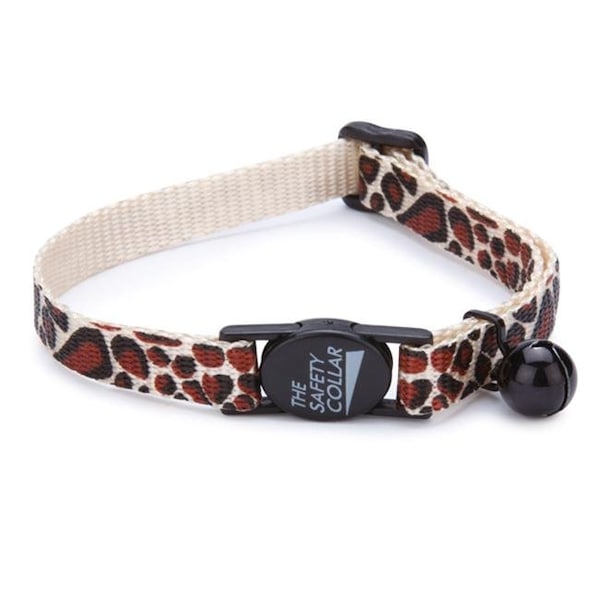 Pet Pals Pet Pals ZA1210 08 11 ESC Animal Print Cat Collar 8-12 In Giraffe - ZA1210 08 11