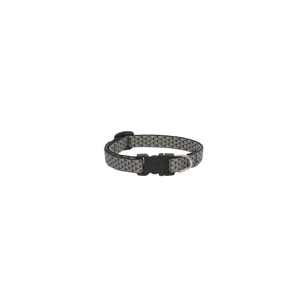 Lupine Eco Dog Collar, Adjustable, Granite, 1/2 x 8 to 12-In. - 36534