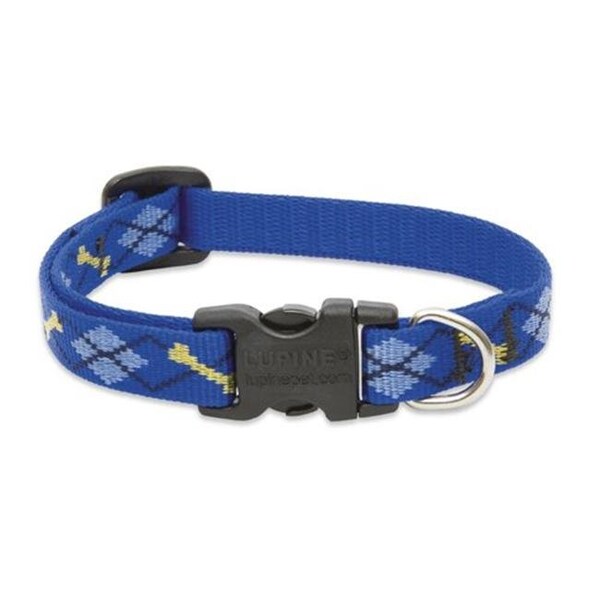 Lupine Pet Lupine 41835 .5 in. Dapper Dog 10 in. -16 in. Adj. Collar - 41835