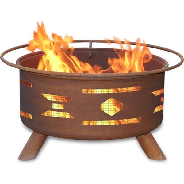 Patina Products Patina Products F101 Mosaic Santa Fe Fire Pit - F101