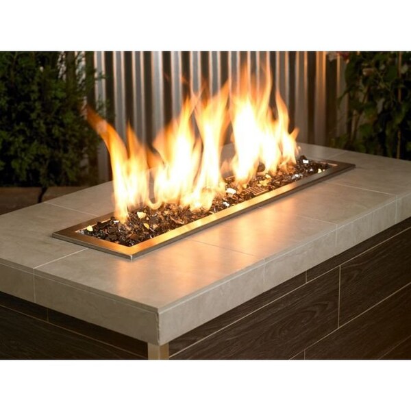American Fire Glass 1/2 in Gray Reflective Fire Glass, 10 Lb Bag - AFF-GRYRF12-10