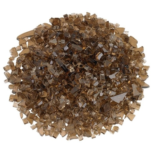American Fire Glass 1/4 in Copper Fire Glass, 10 Lb Bag - AFF-COP-10