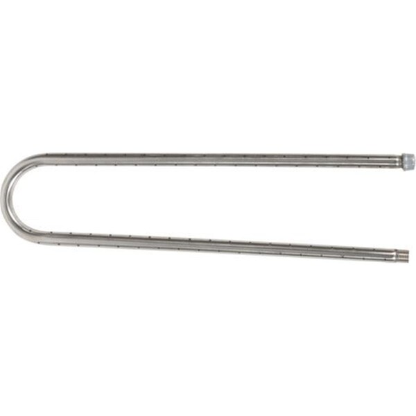 Dagan 24 in. Stainless Steel Natural Gas U-Burner, Stainless Steel - SSUB-24