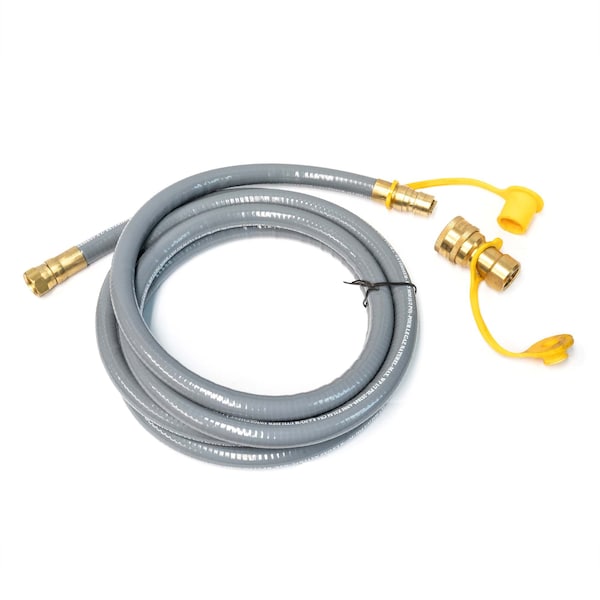 The Outdoor Plus 3/8 Quick Connect Gas Hose - 96 Length - OPT-QCHOSE
