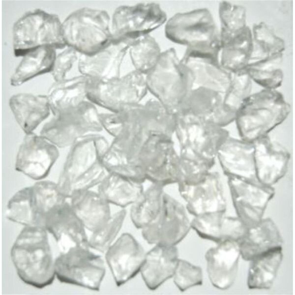 Calle Recycled Chunky Glass Crystal Clear - Small - 0.25-0.5 in. - 10 lbs - CA2759570
