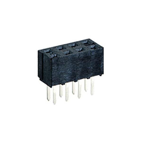 Molex Board Connector, 18 Contact(S), 2 Row(S), Female, Straight, 0.079 Inch Pitch, Solder Terminal,  - 791077058