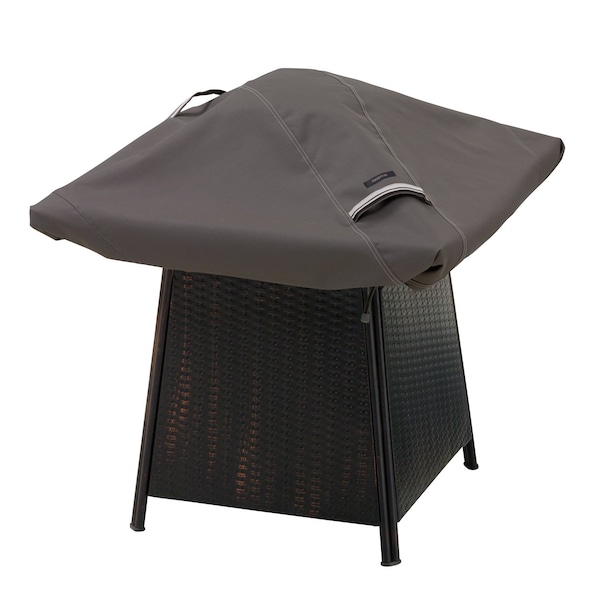 Classic Accessories Fire Pit Cover, Cover, Sqr. Fire Pit, Grey - 55-148-015101-EC
