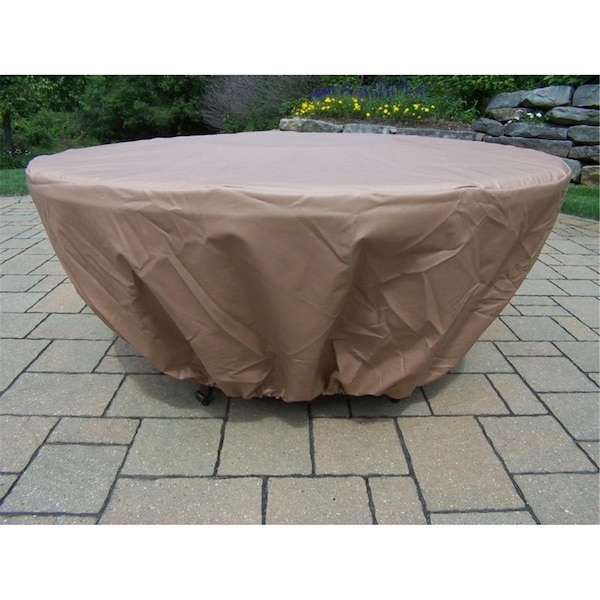 Bbq Innovations Weather Cover for Gas Firepit - Beige - BB2628461