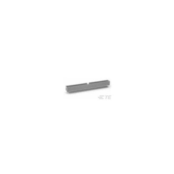 Te Connectivity Board Connector, 10 Contact(S), 2 Row(S), Male, Right Angle, 0.1 Inch Pitch, Solder Terminal, Blue - 3-1437044-7