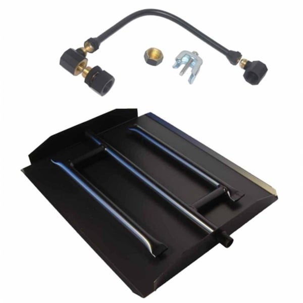 Sleep Ez 29 in. Powder Coated Triple Extra Flame Burner Kit - Liquid Propane - SL3184943