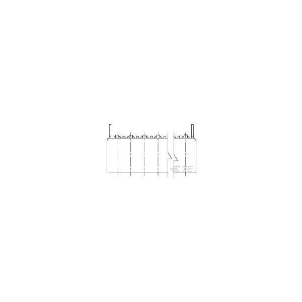 Conectores FFC y FPC Triomate Assy H11P L= 3.175 Ldfr - 6-487508-0 de TE Connectivity