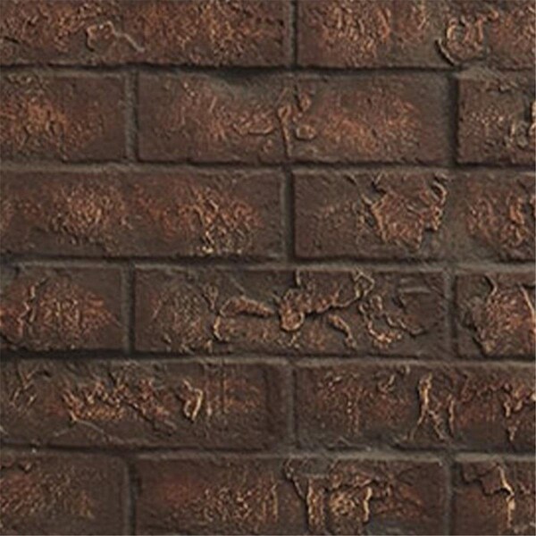 Majestic Pet Majestic  30 in. Traditional Brick Interior Panels, Cottage Red - BRICKMI30CR