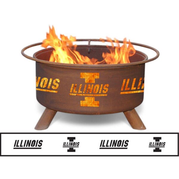 Patina Products University of Illinois Fire Pit - F220