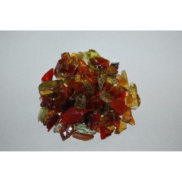 Calle Recycled Chunky Glass Sunshine Mix - Small - 0.25-0.5 in. - 1 lbs - CA2758618