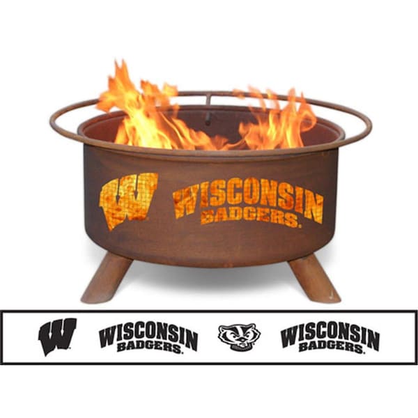 Patina Products University of Wisconsin Fire Pit - PA434444