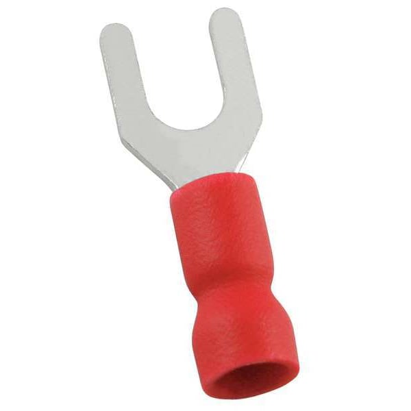 Terminal de Horquilla de Bloque de Vinil para Cable Calibre 22-16 #8 PK100 - 5WHF5 de Power First