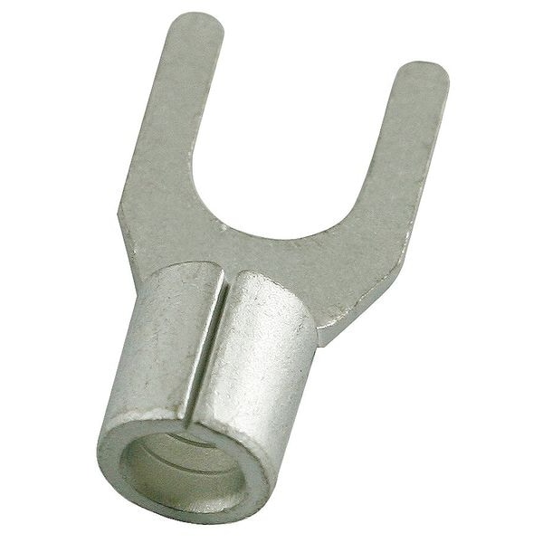 Terminales de horquilla sin aislar de calibre 12-10 AWG para poste #8 - Paquete de 50