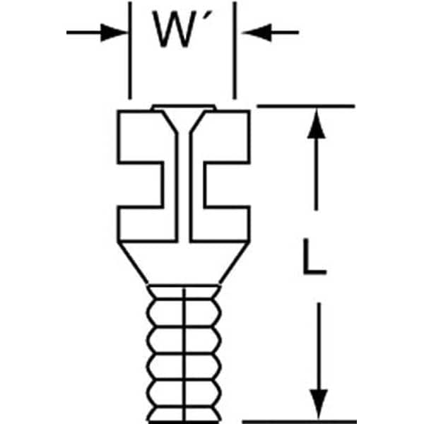 Desconexión hembra, desnuda, 22-18AWG, paquete de 1000 - MU18-187DFK